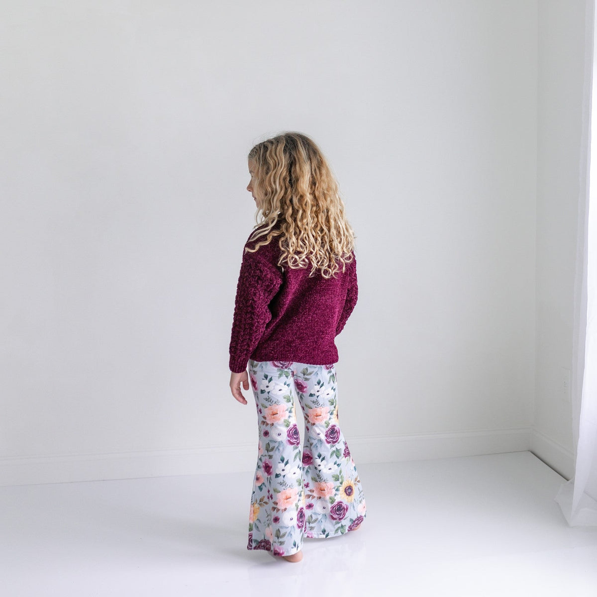 Plum Floral Sage Set