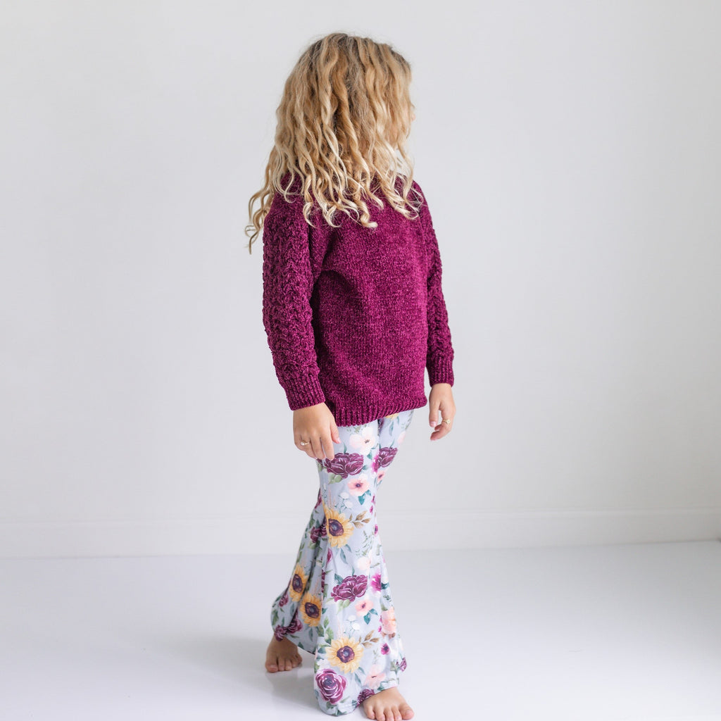 Plum Floral Sage Set