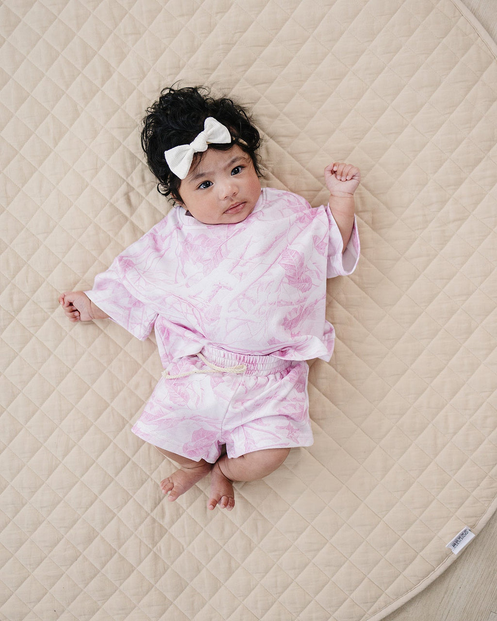Shorts Set | Pink Camo